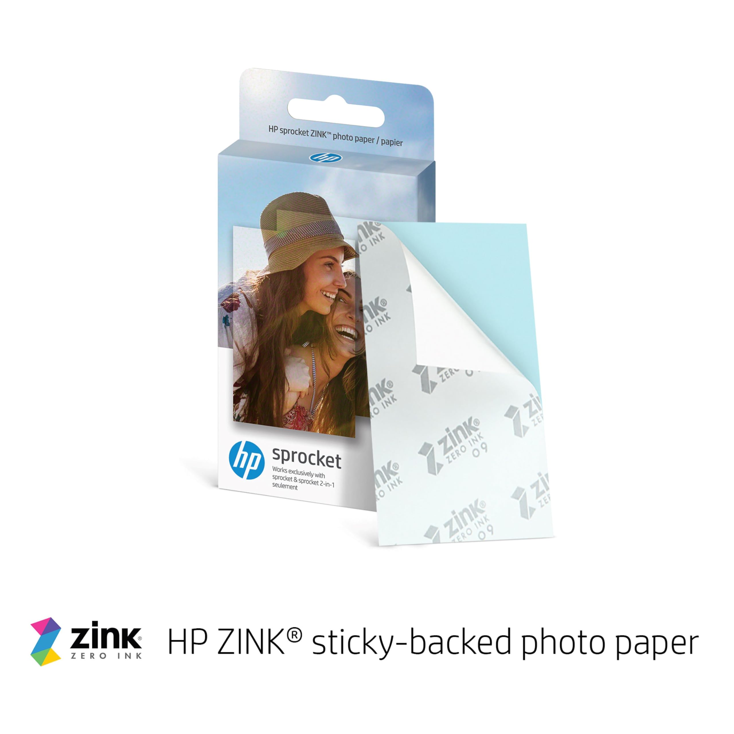 Foto 6 pulgar | Impresora Fotográfica Hp Sprocket 2x3 Instant Luna Pearl - Venta Internacional