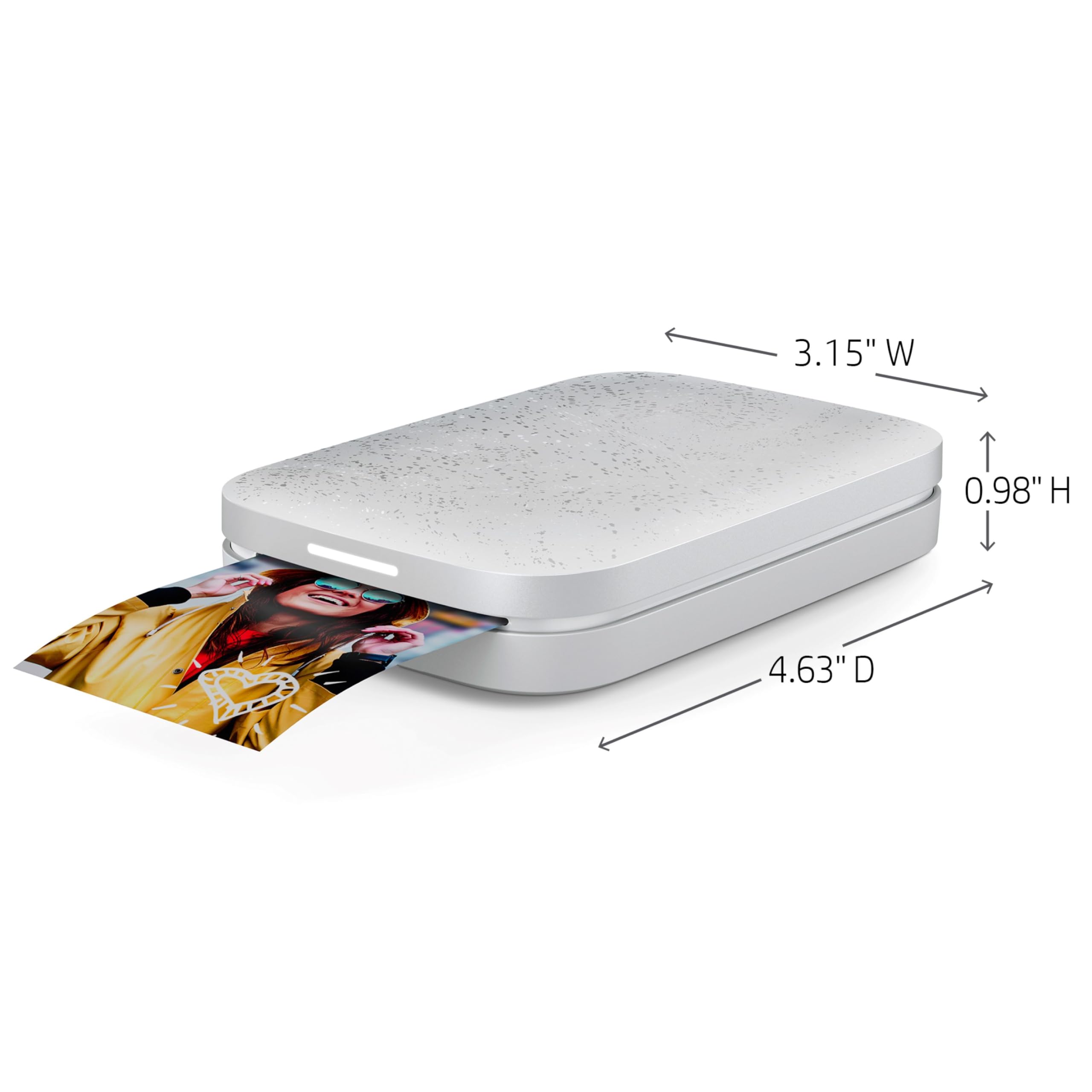 Foto 8 pulgar | Impresora Fotográfica Hp Sprocket 2x3 Instant Luna Pearl - Venta Internacional
