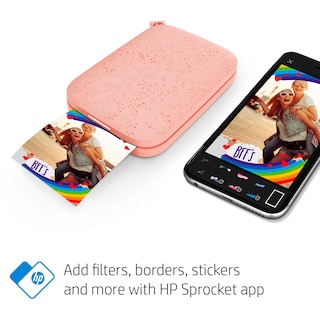 Foto 3 | Impresora Fotográfica Hp Sprocket 2x3 Instant Rosa - Venta Internacional