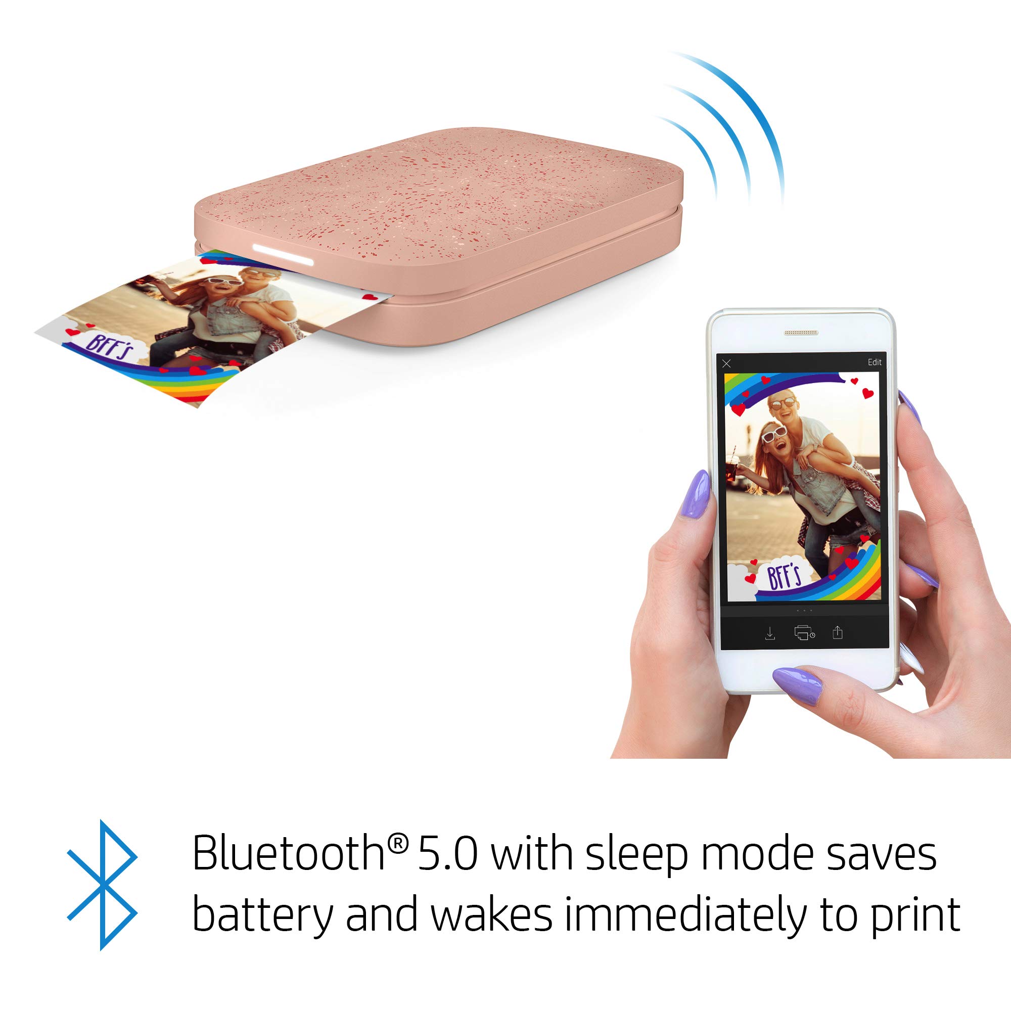 Foto 4 | Impresora Fotográfica Hp Sprocket 2x3 Instant Rosa - Venta Internacional