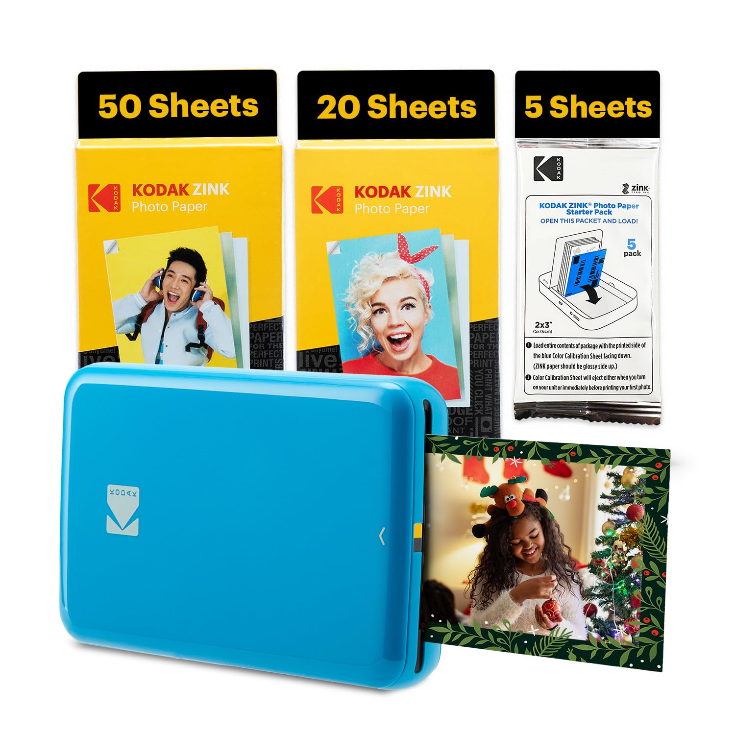 Foto 2 pulgar | Impresora Fotográfica Kodak Step Instant Smartphone con 75 Hojas - Venta Internacional