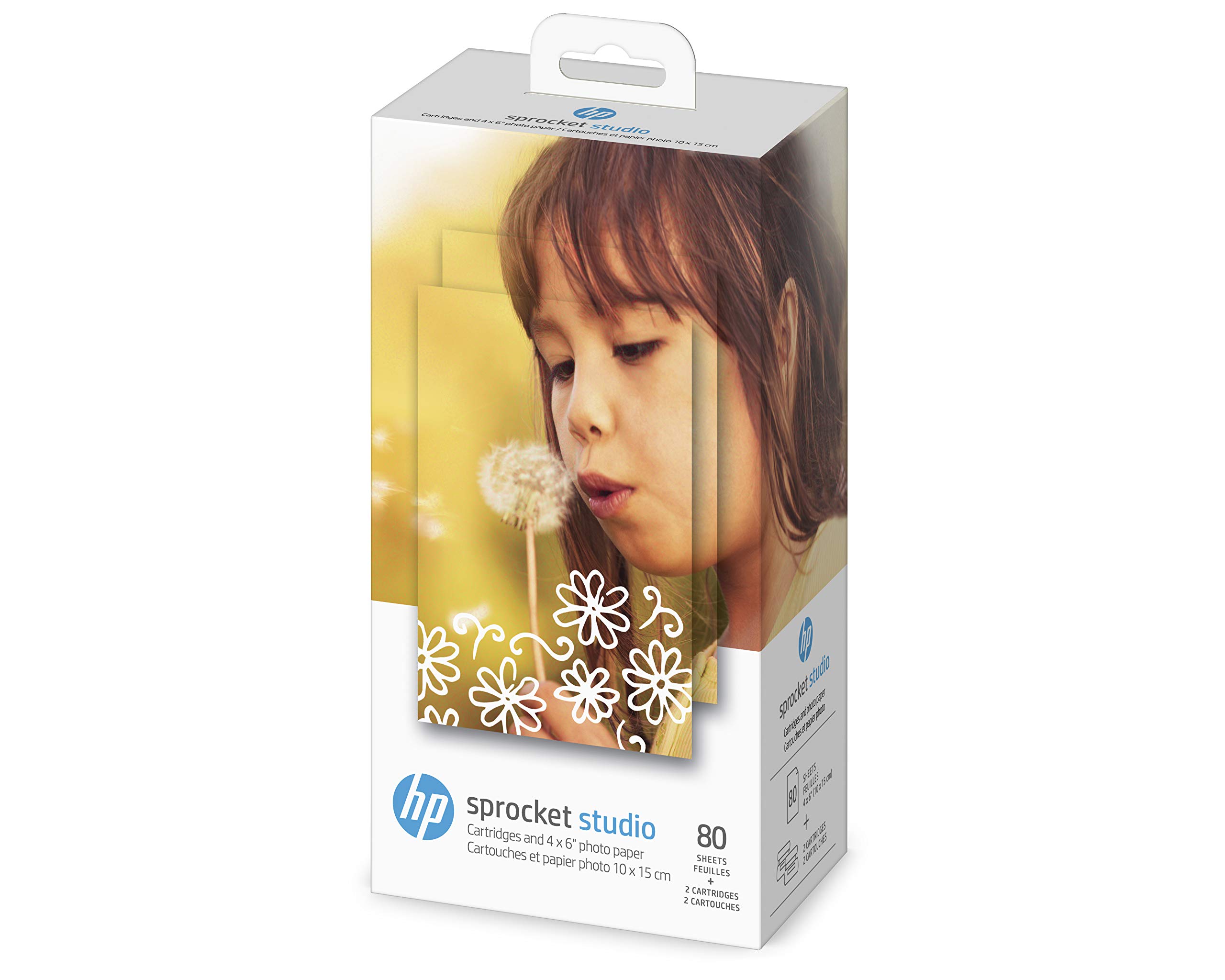 Foto 5 | Papel Fotográfico Y Cartuchos Hp Sprocket Studio 4x6 (80 Hojas) - Venta Internacional.