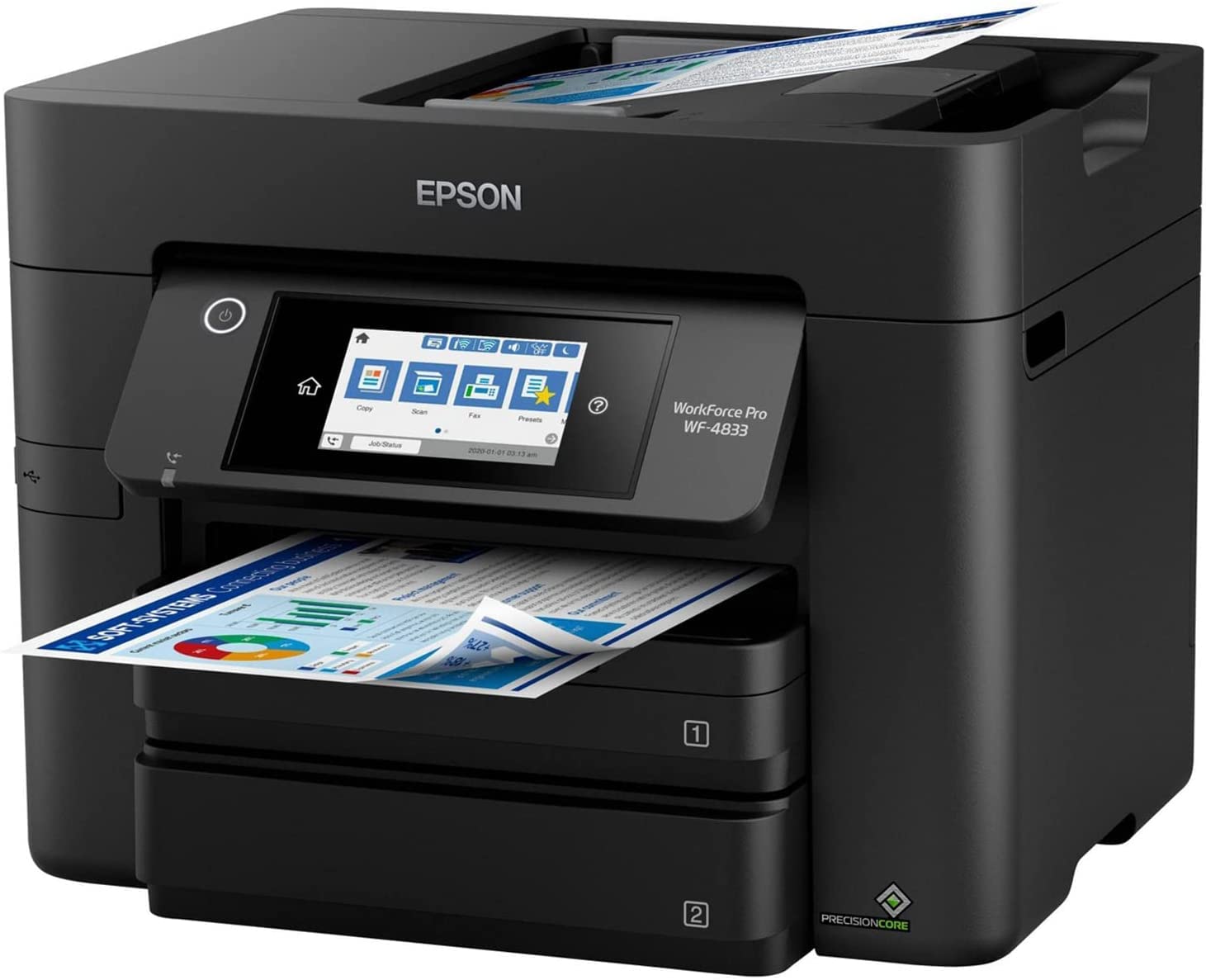 Foto 2 pulgar | Impresora Multifunción Epson Workforce Pro Wf-4833 De Inyección De Tinta En Color - Venta Internacional.