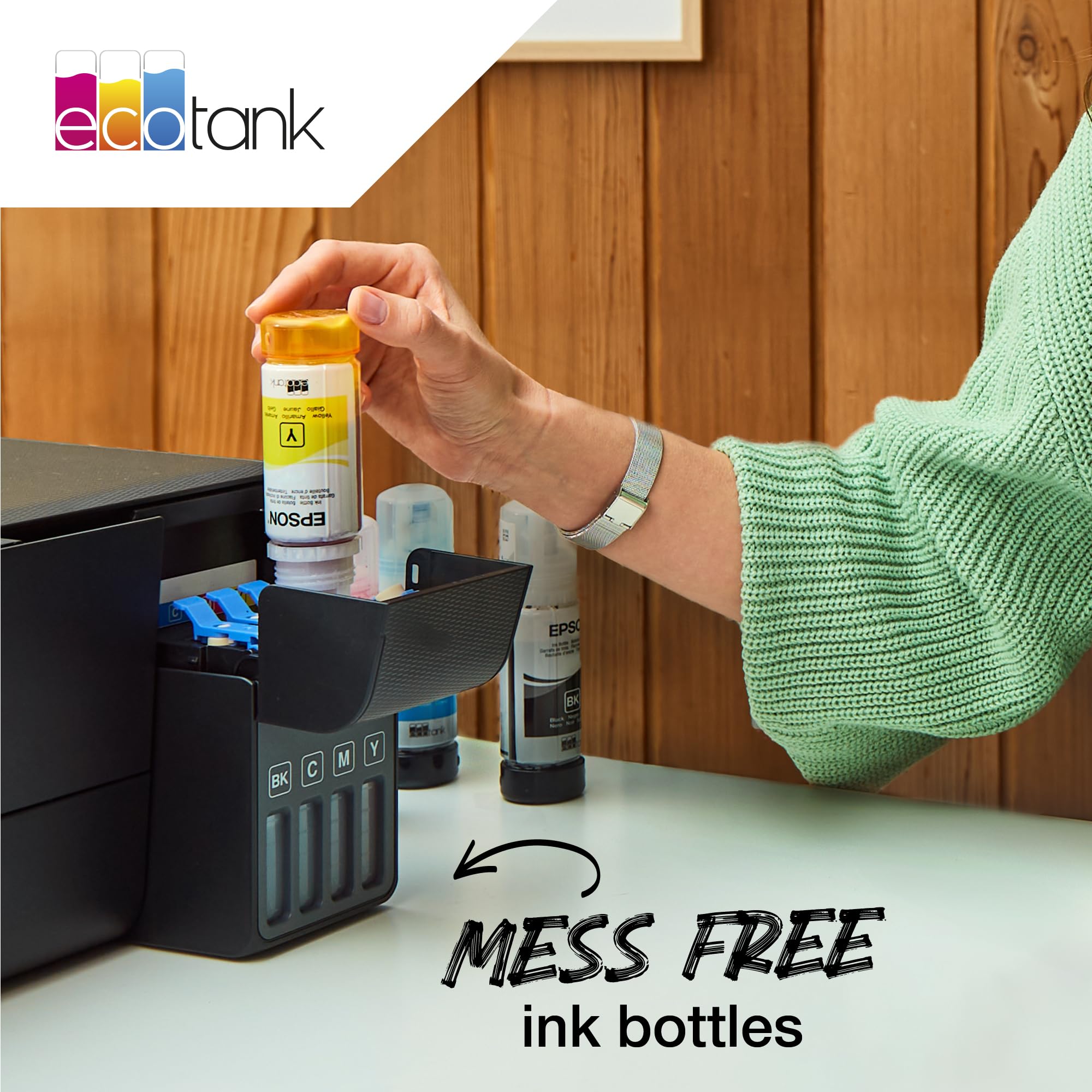 Foto 4 pulgar | Botella De Tinta Epson Ecotank 102 Cyan Genuine Ultra High Yield - Venta Internacional.