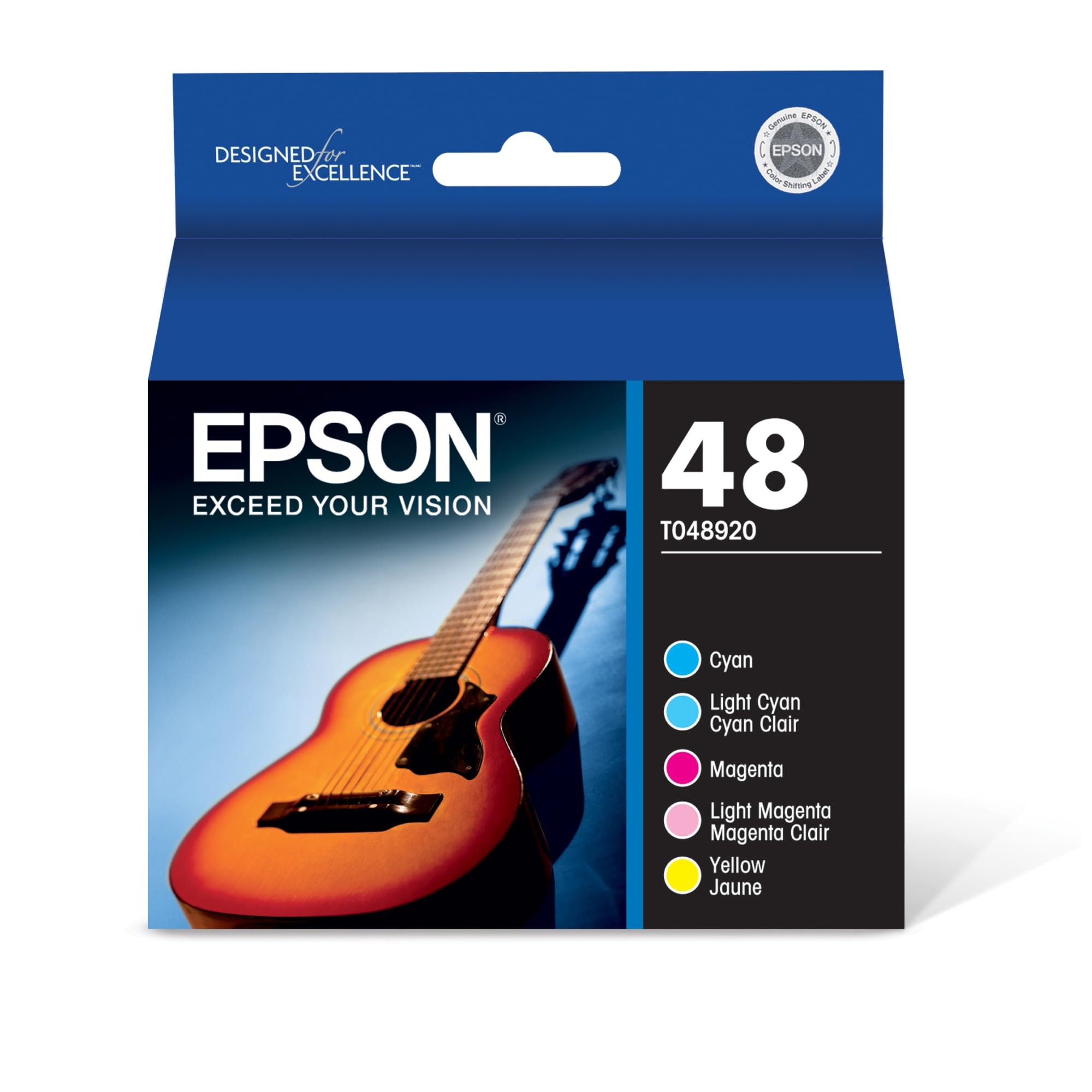 Cartucho De Tinta Epson 48 Colores De Capacidad Estándar, Paquete Combinado - Venta Internacional.