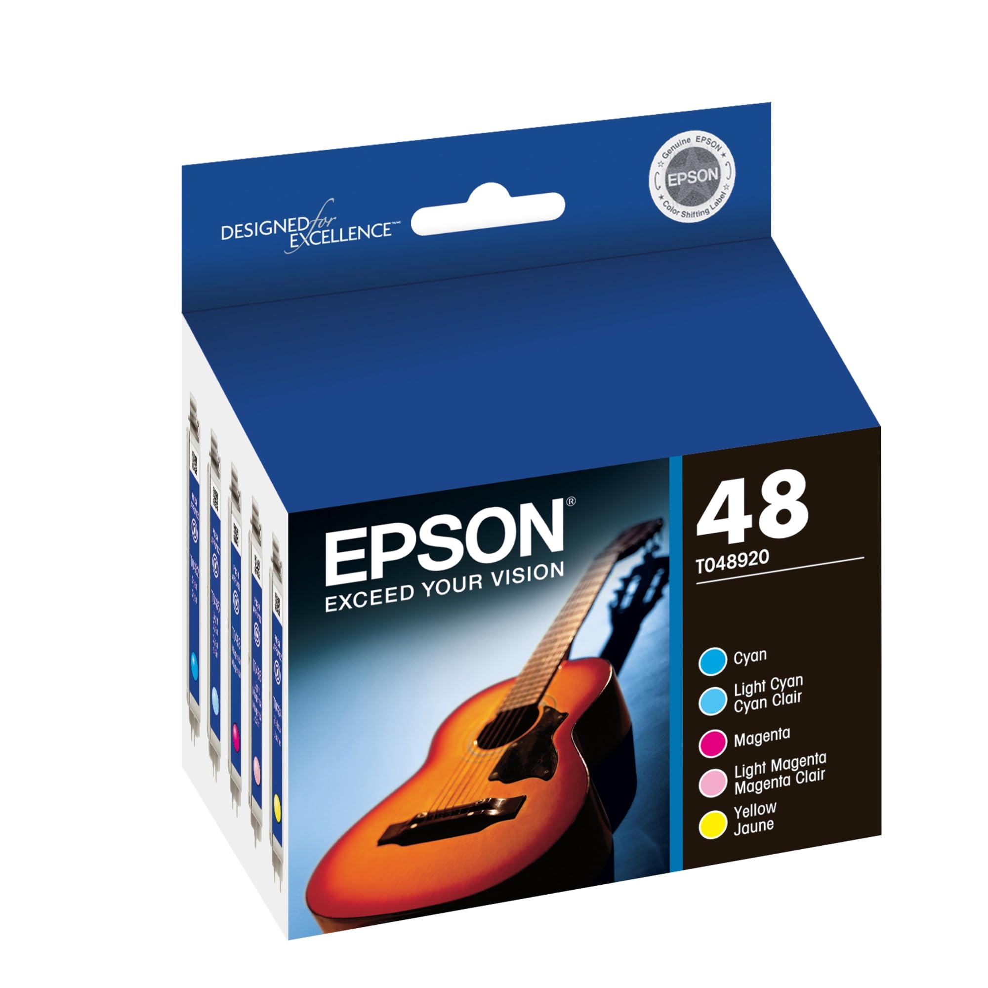 Foto 2 | Cartucho De Tinta Epson 48 Colores De Capacidad Estándar, Paquete Combinado - Venta Internacional.