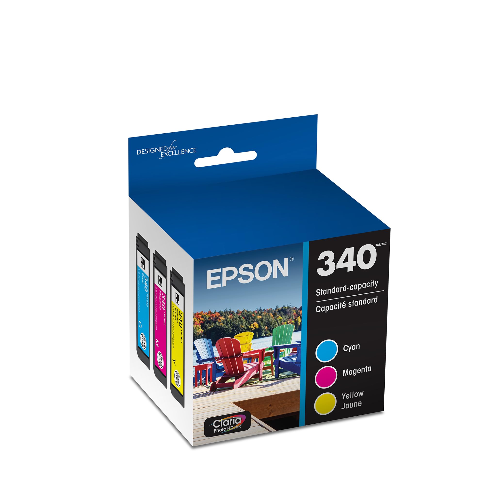 Foto 1 | Cartucho De Tinta Epson 340 Claria Photo Hd Standard 3 Color - Venta Internacional.