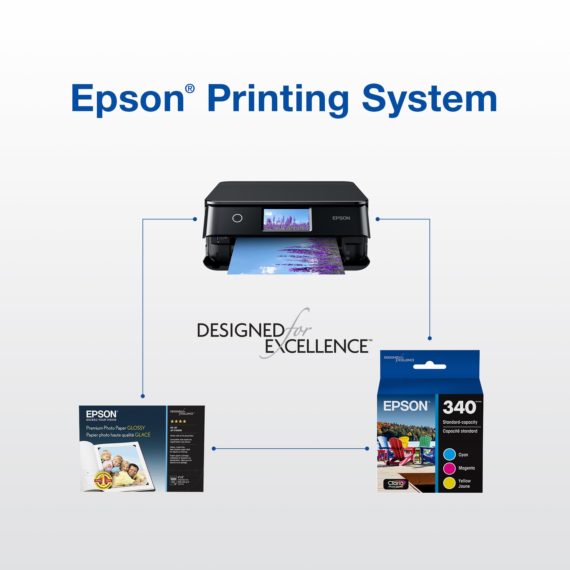 Foto 6 | Cartucho De Tinta Epson 340 Claria Photo Hd Standard 3 Color - Venta Internacional.