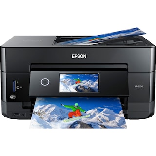Foto 1 | Impresora De Inyección De Tinta A Color Inalámbrica Epson Expression Premium Xp-7100 - Venta Internacional.