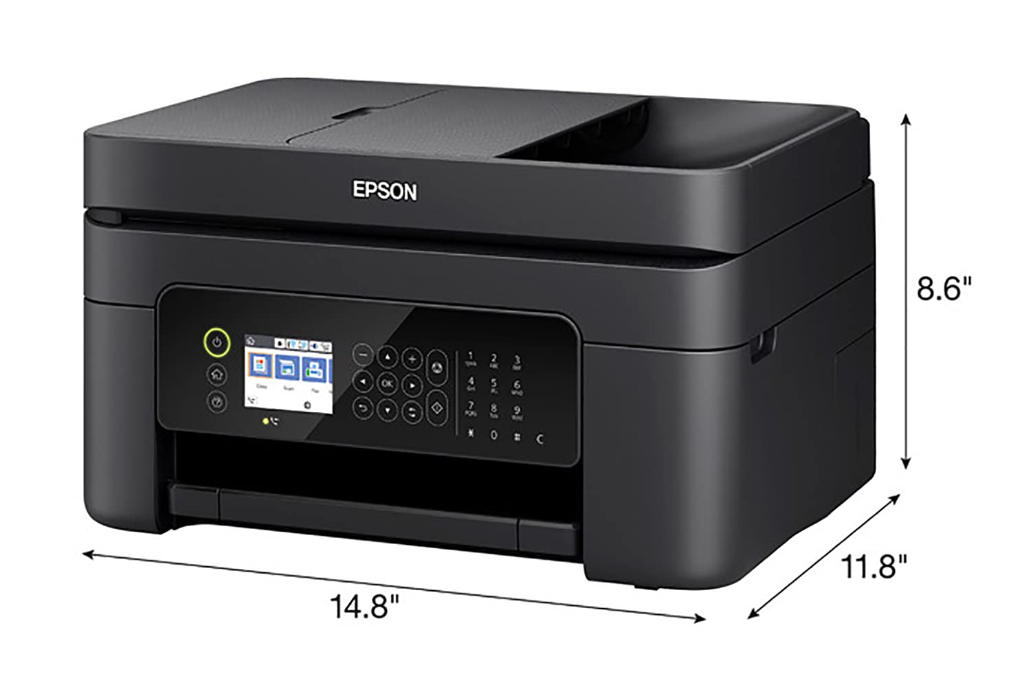 Foto 6 pulgar | Impresora Epson Workforce Wf-2850 Multifunción Inalámbrica En Color - Venta Internacional.