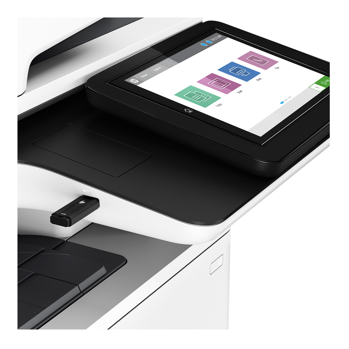 Foto 4 | Impresora Multifuncional Hp Laserjet Enterprise M528dn