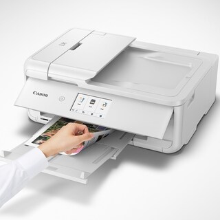 Foto 4 | Impresora Fotográfica Para Manualidades Canon Pixma Ts9521c Inalámbrica Blanca - Venta Internacional.