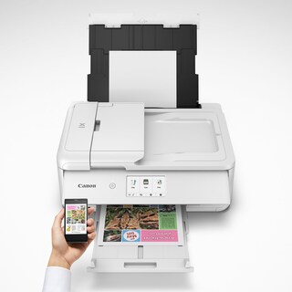 Foto 5 | Impresora Fotográfica Para Manualidades Canon Pixma Ts9521c Inalámbrica Blanca - Venta Internacional.