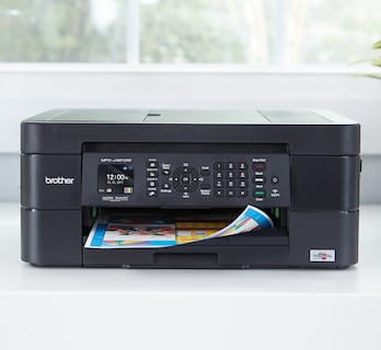 Foto 5 | Impresora Brother Mfc-j491dw Inalámbrica De Inyección De Tinta Multifunción Negra - Venta Internacional.