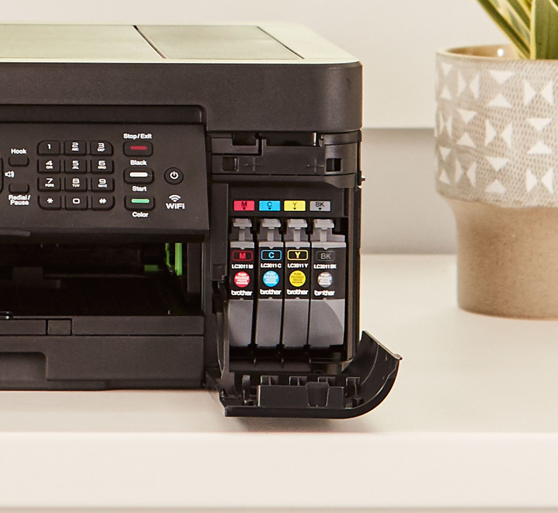 Foto 7 | Impresora Brother Mfc-j491dw Inalámbrica De Inyección De Tinta Multifunción Negra - Venta Internacional.