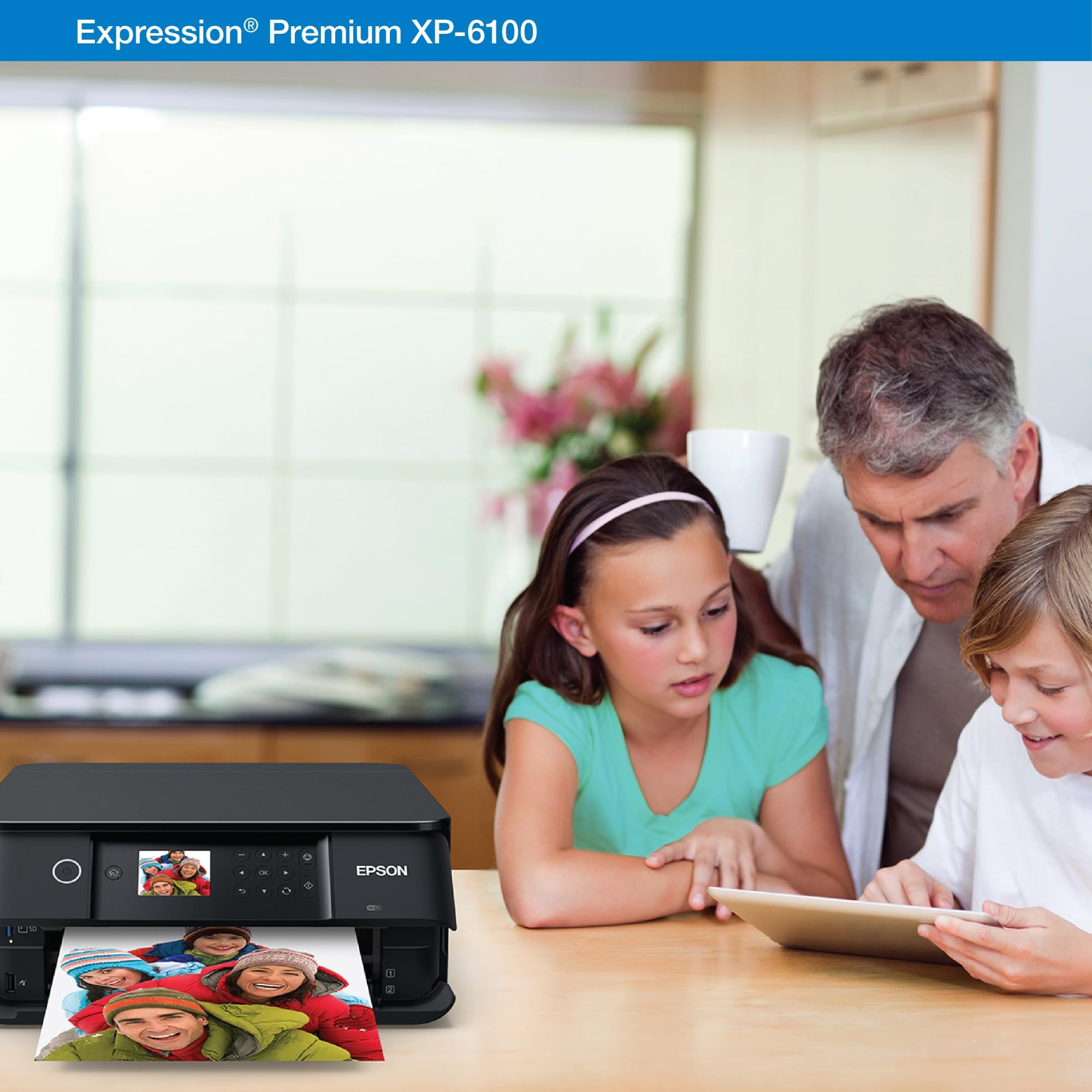 Foto 7 pulgar | Impresora Epson Expression Premium Xp-6100 Inalámbrica Negra - Venta Internacional