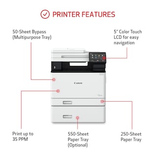 Foto 2 | Impresora Láser Canon Color Imageclass Mf751cdw 3 En 1 - Venta Internacional.