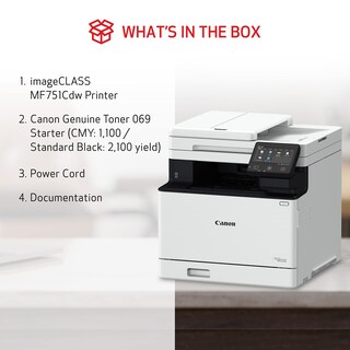 Foto 5 | Impresora Láser Canon Color Imageclass Mf751cdw 3 En 1 - Venta Internacional.