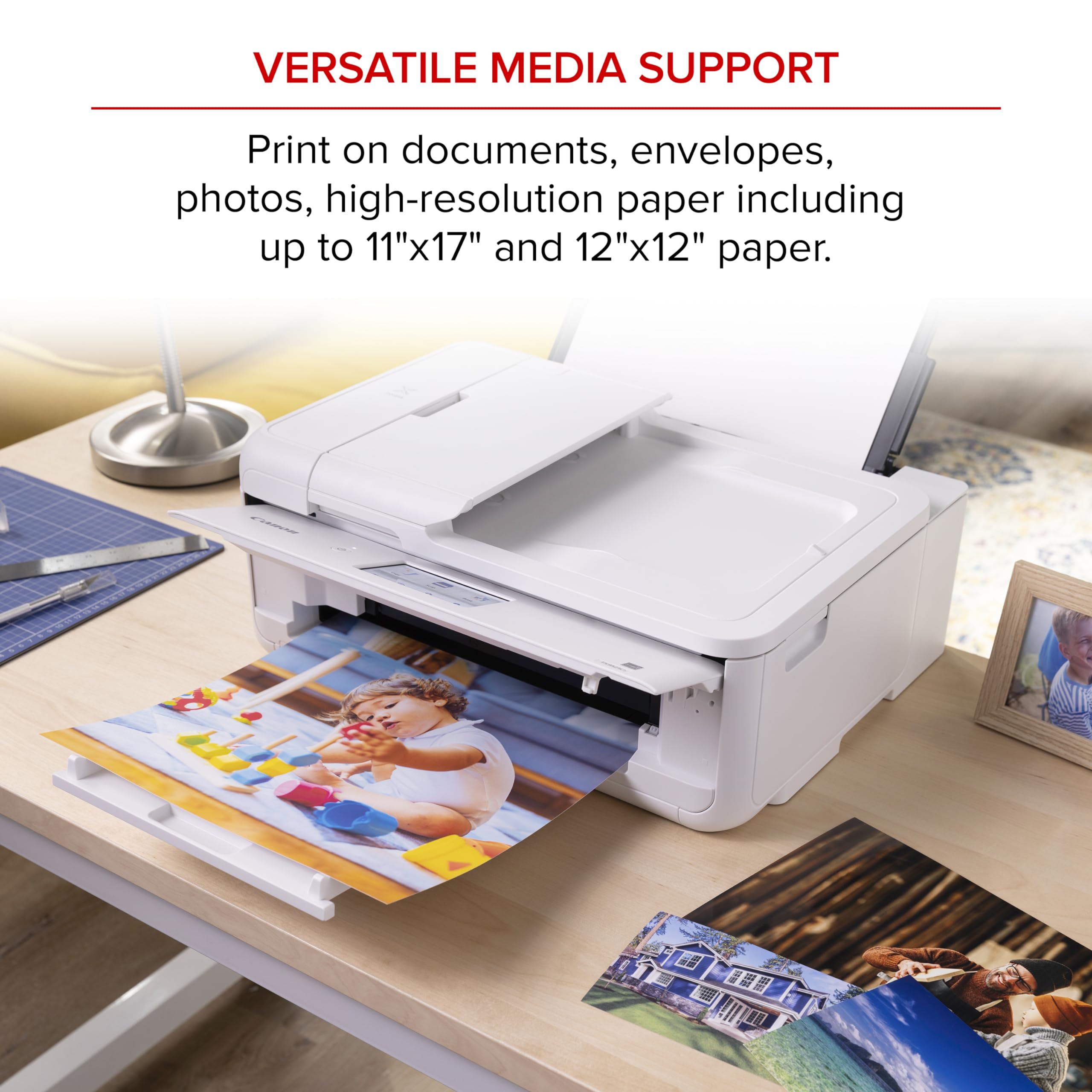 Foto 5 | Impresora De Inyección De Tinta Multifunción Inalámbrica Canon Pixma Ts9521ca - Venta Internacional.