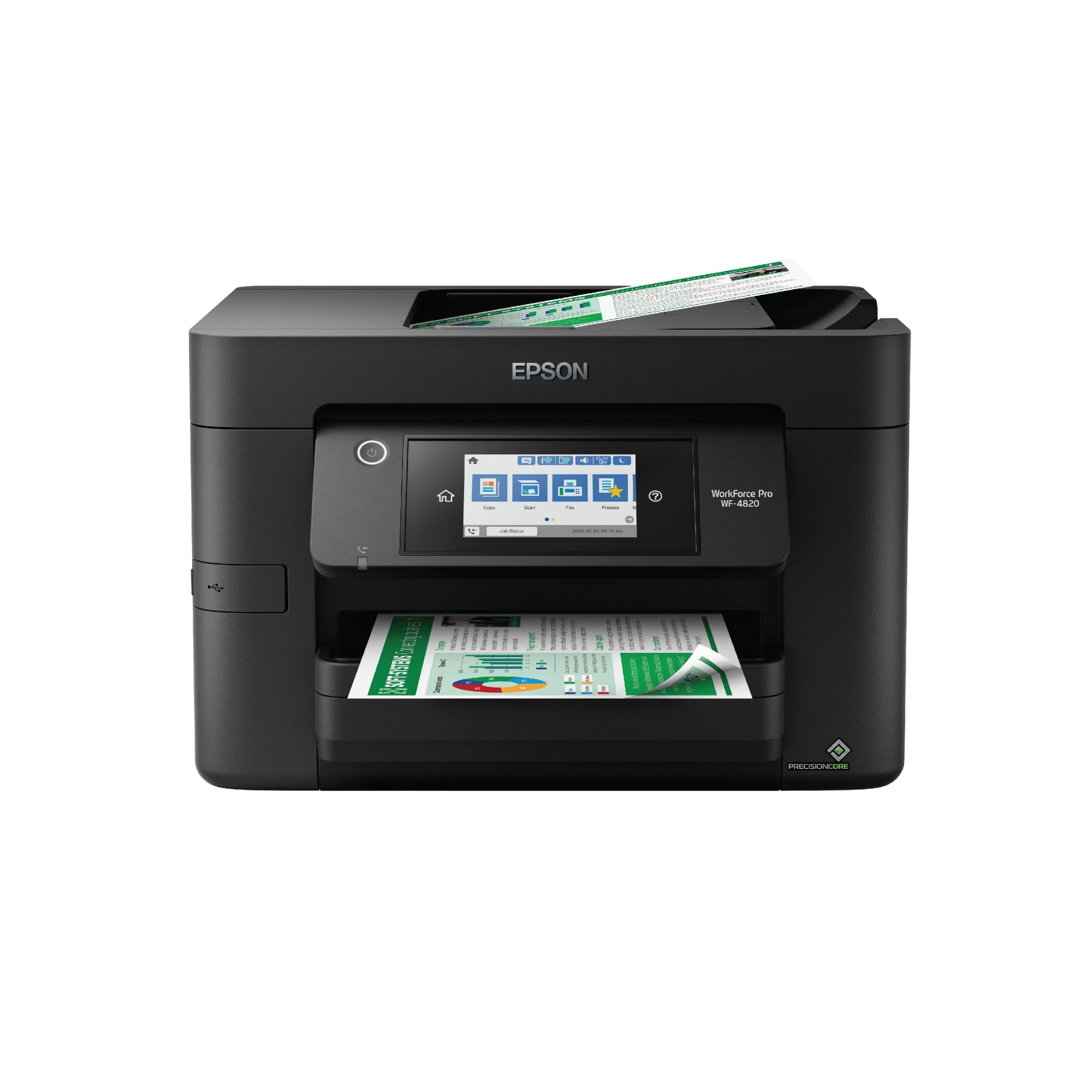 Foto 2 pulgar | Impresora De Inyección De Tinta A Color Inalámbrica Epson Workforce Pro Wf-4820 - Venta Internacional.