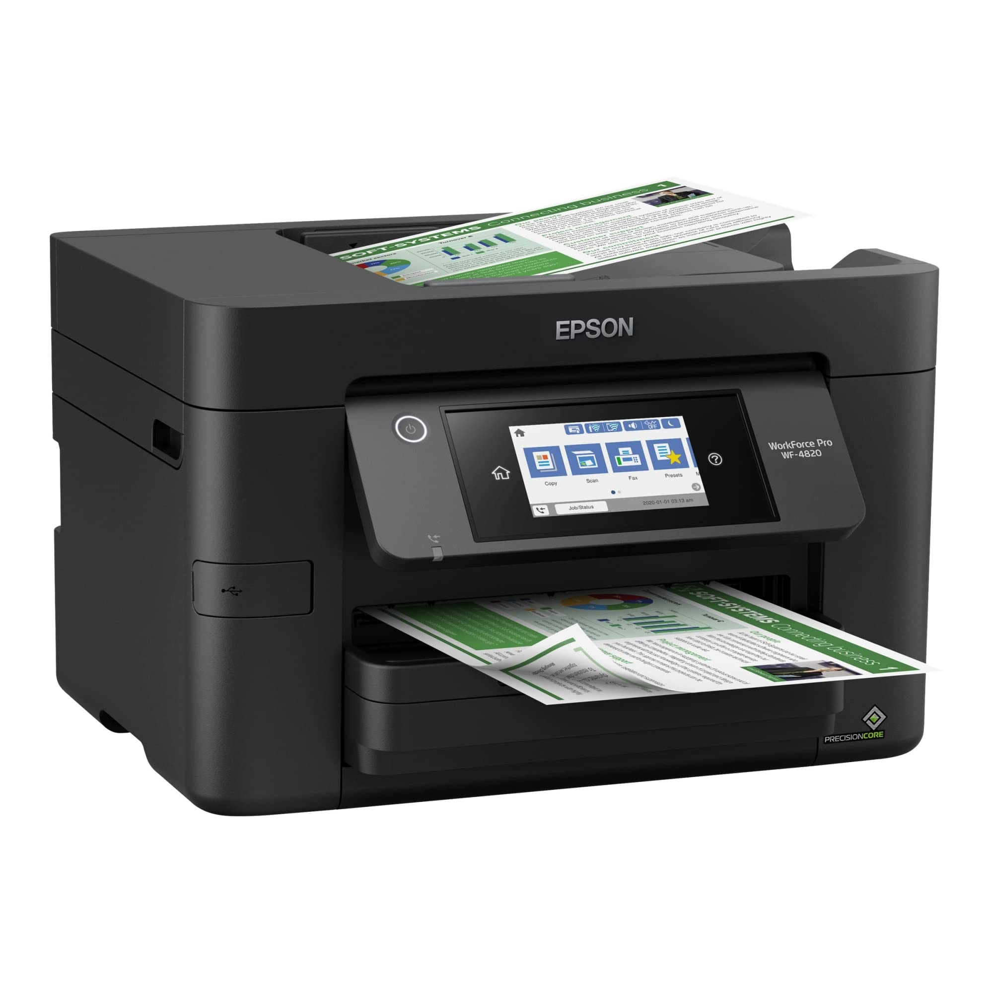 Foto 7 pulgar | Impresora De Inyección De Tinta A Color Inalámbrica Epson Workforce Pro Wf-4820 - Venta Internacional.