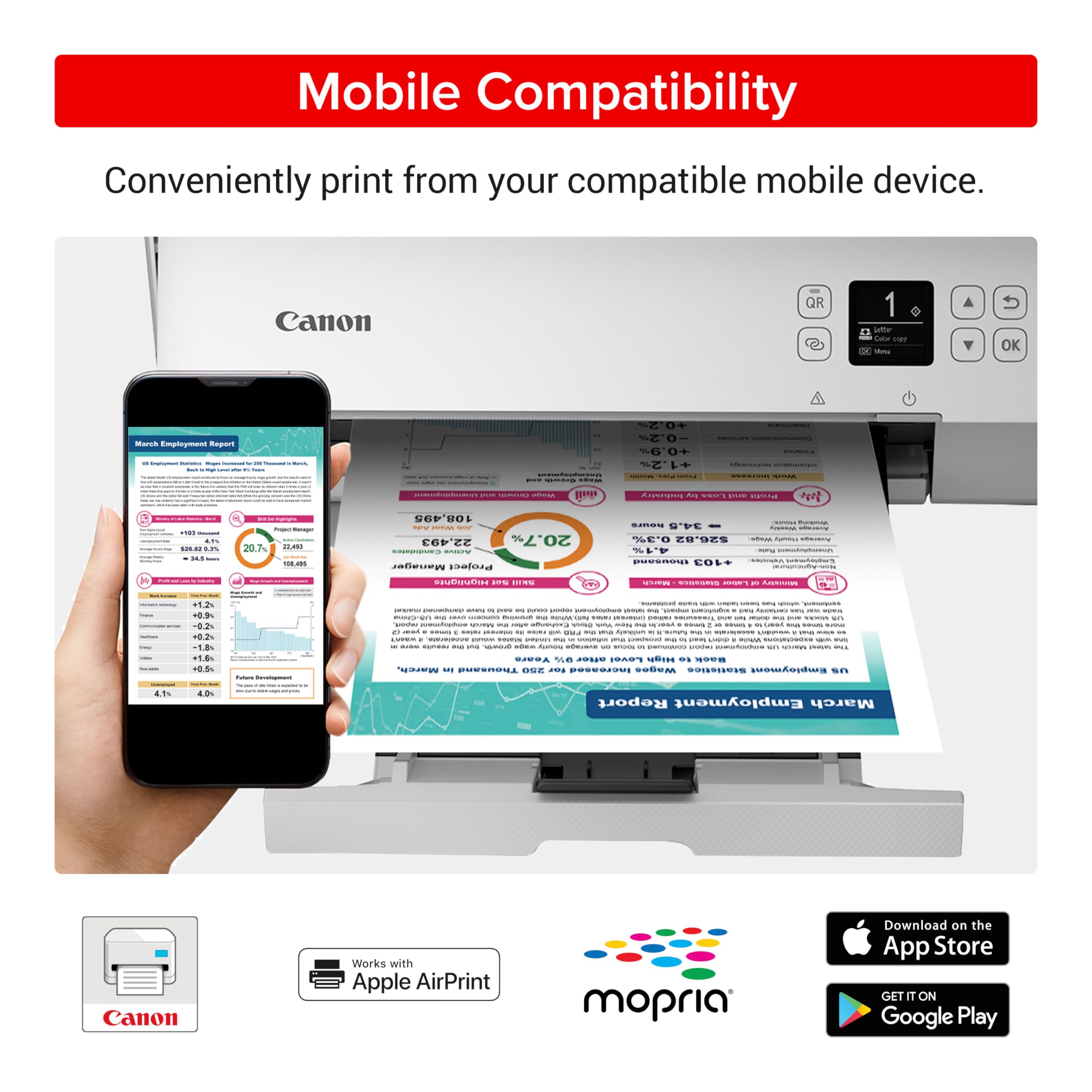 Foto 6 pulgar | Impresora De Inyección De Tinta Inalámbrica Multifunción Canon Pixma Ts6420a - Venta Internacional.