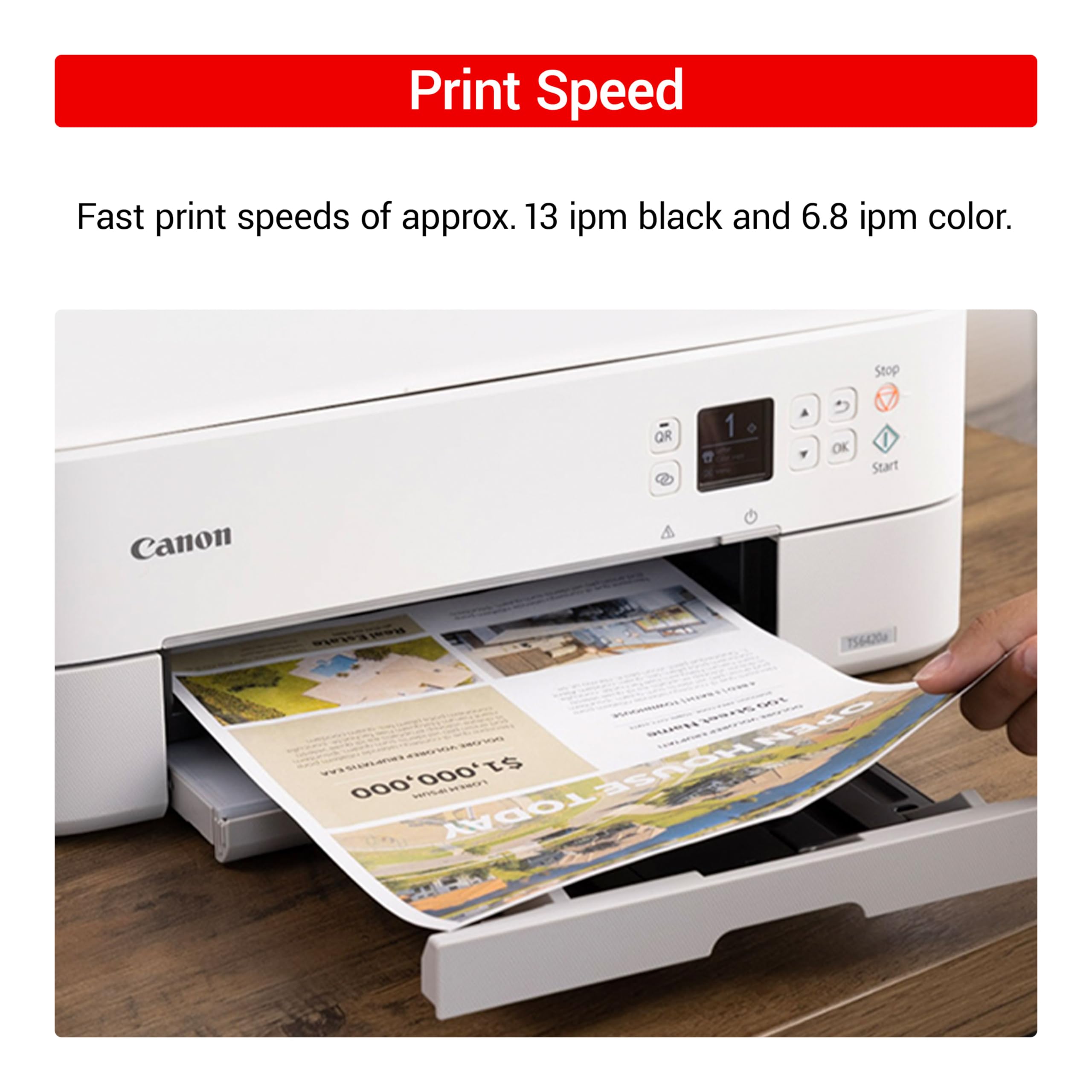 Foto 7 pulgar | Impresora De Inyección De Tinta Inalámbrica Multifunción Canon Pixma Ts6420a - Venta Internacional.
