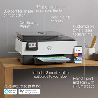 Foto 2 | Impresora Hp Officejet Pro 8035 Todo-en-uno Inalámbrica Basalt - Venta Internacional.