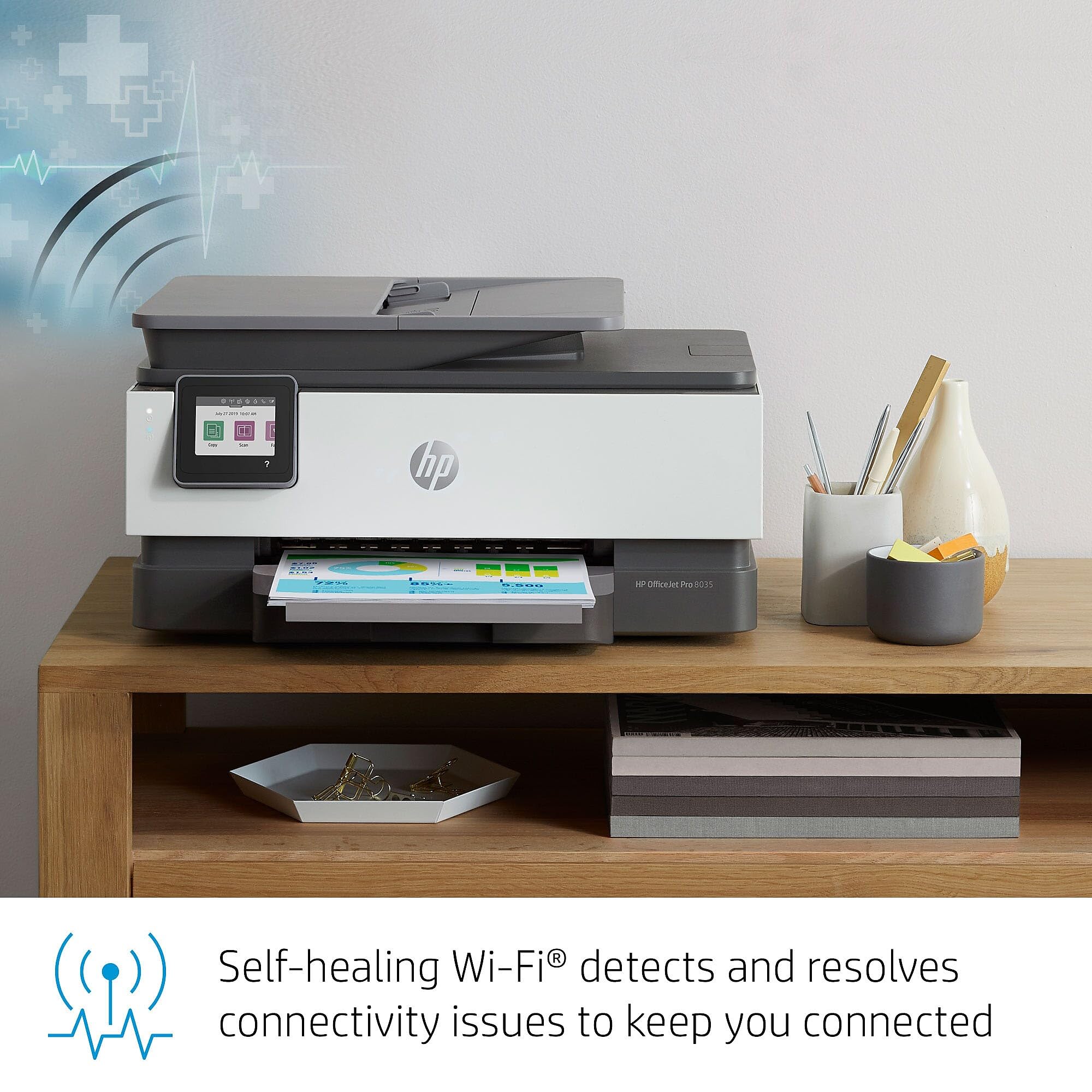 Foto 4 | Impresora Hp Officejet Pro 8035 Todo-en-uno Inalámbrica Basalt - Venta Internacional.