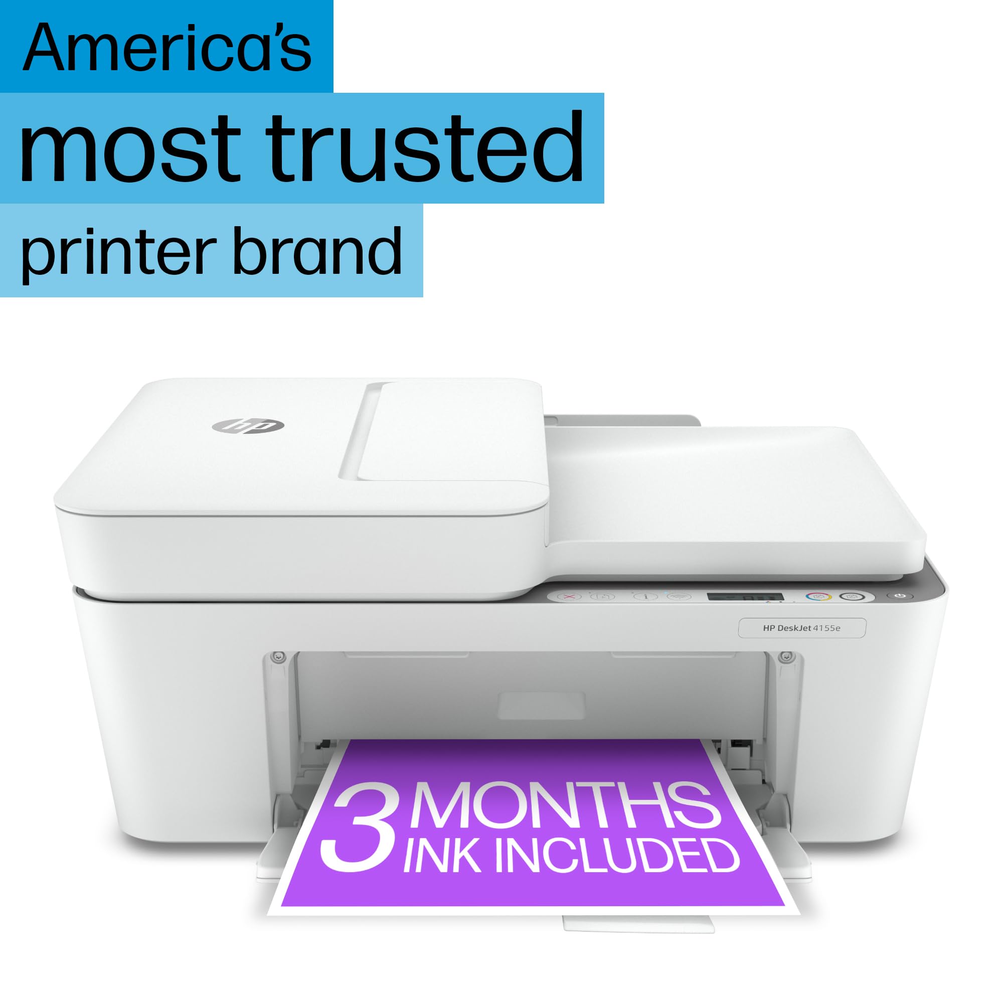 Foto 6 pulgar | Impresora De Inyección De Tinta A Color Inalámbrica Hp Deskjet 4155e Con Tinta Durante 3 Meses - Venta Internacional.