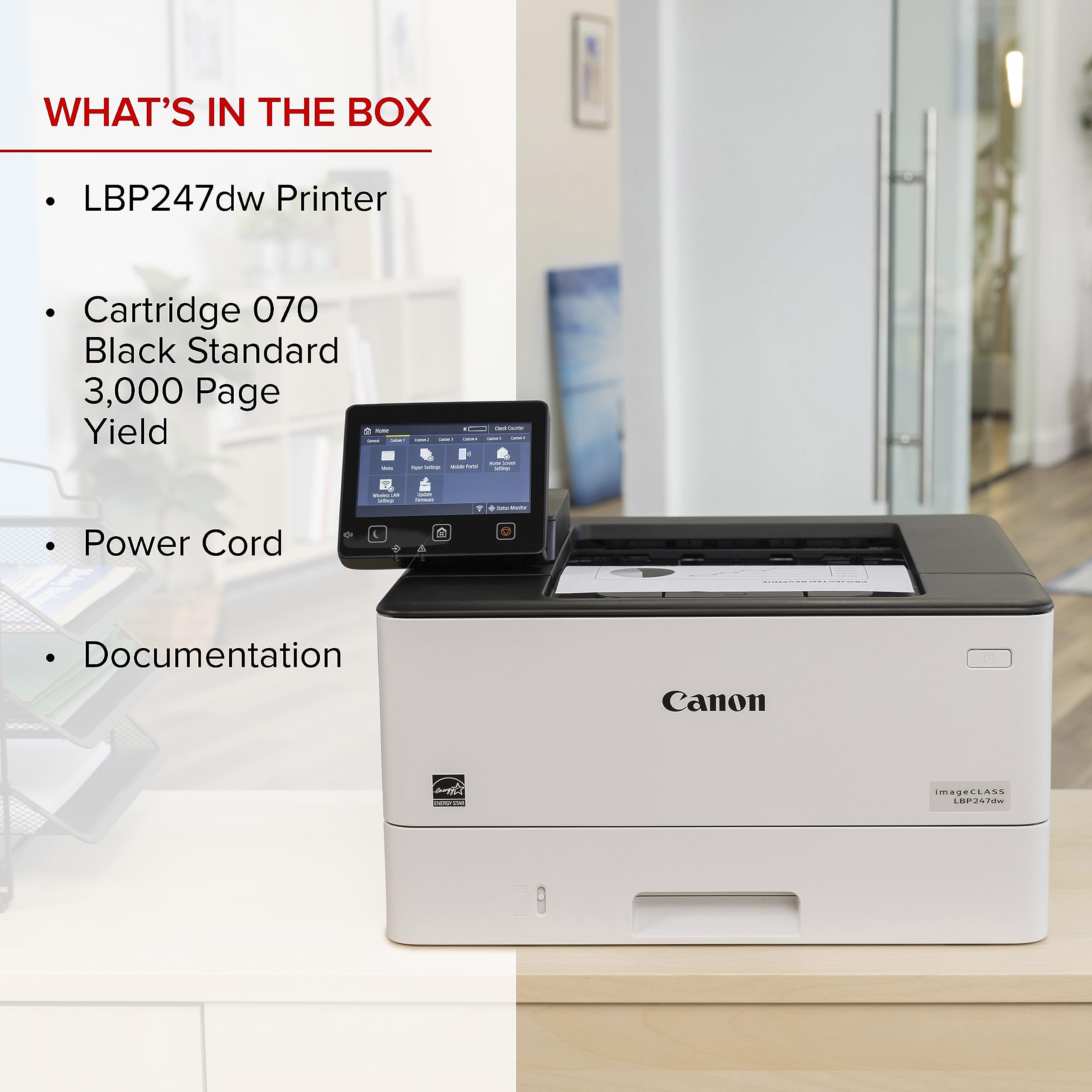 Foto 4 | Impresora Canon Imageclass Lbp247dw Laser 42 Ppm Wifi Dúplex - Venta Internacional.