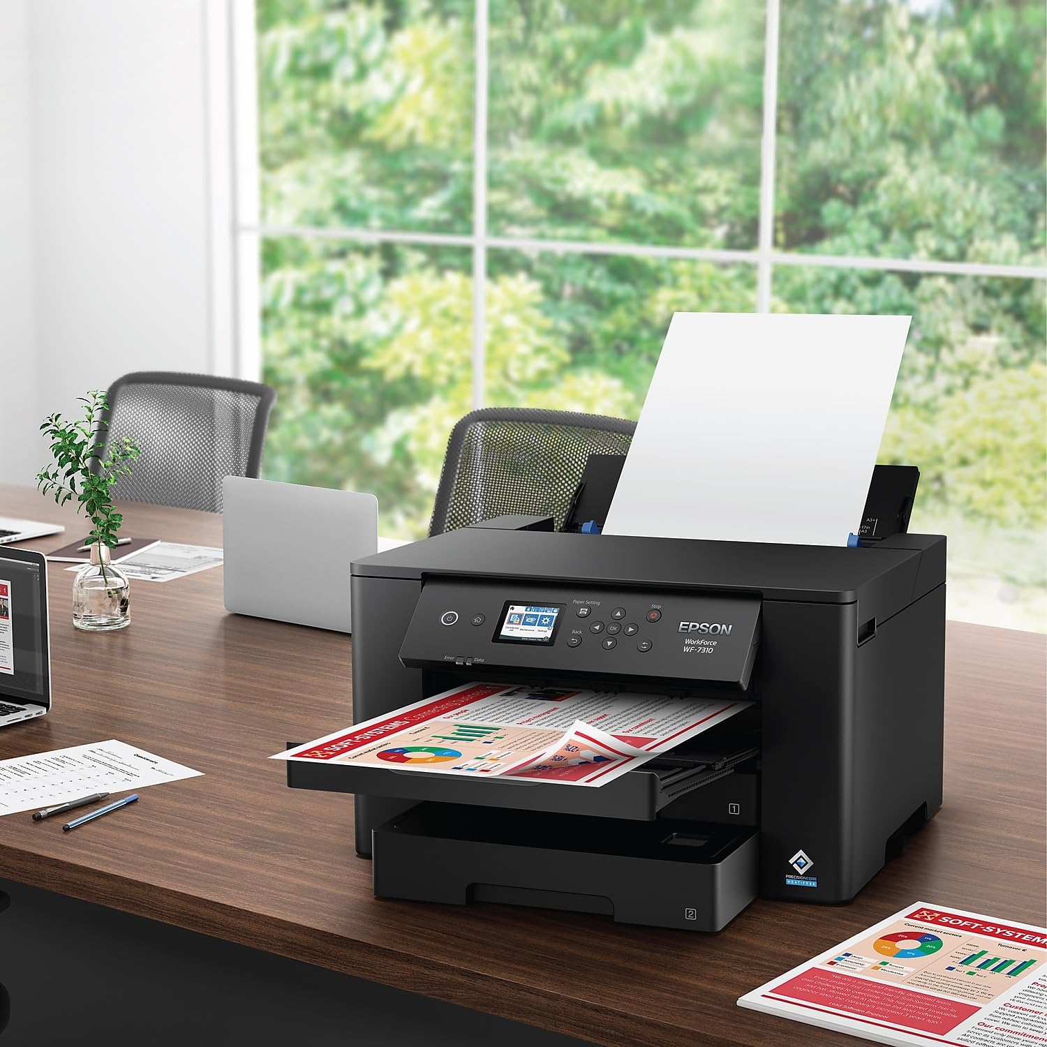 Foto 7 pulgar | Impresora Epson Workforce Pro Wf-7310 Inalámbrica De Gran Formato - Venta Internacional.