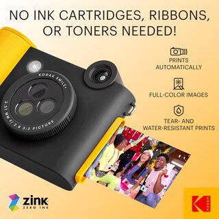 Foto 4 | Cámara Digital De Impresión Instantánea E Impresora Inalámbrica Kodak Smile+ - Venta Internacional.