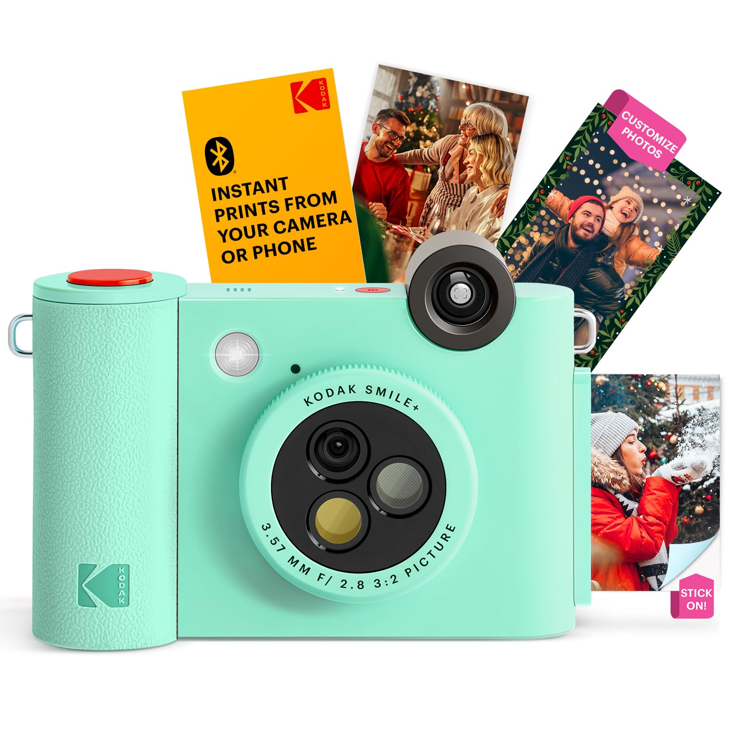 Cámara Digital De Impresión Instantánea E Impresora Inalámbrica Kodak Smile+ - Venta Internacional.
