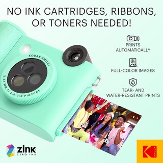 Foto 4 | Cámara Digital De Impresión Instantánea E Impresora Inalámbrica Kodak Smile+ - Venta Internacional.
