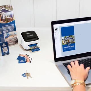 Foto 4 | Impresora Brother Colaura Vc-500w Para Fotografías Y Etiquetas En Color Wi-fi - Venta Internacional.