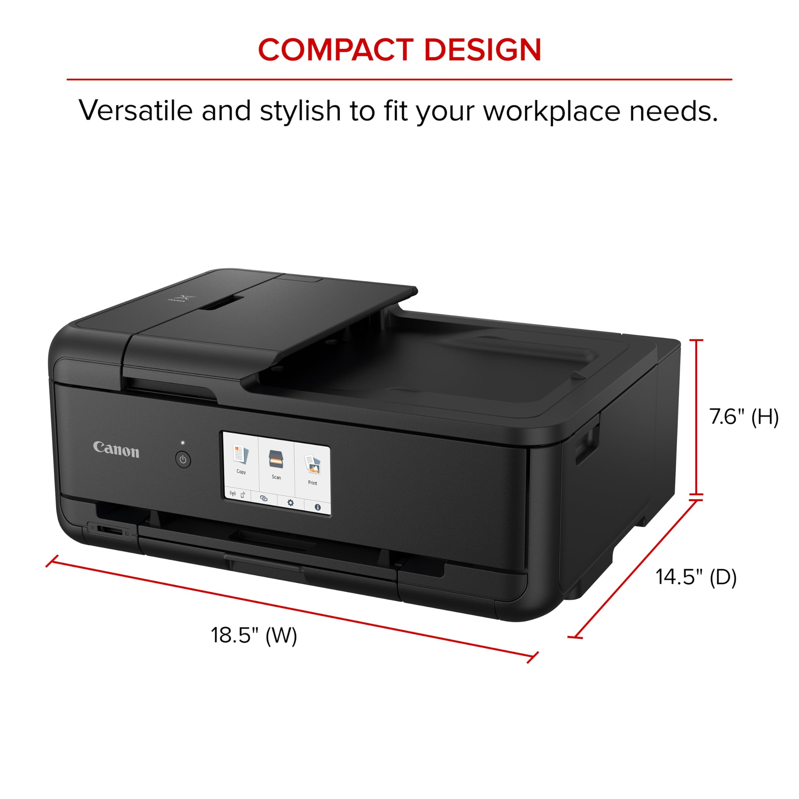Foto 7 pulgar | Impresora De Inyección De Tinta Multifunción Inalámbrica Canon Pixma Ts9520a - Venta Internacional.