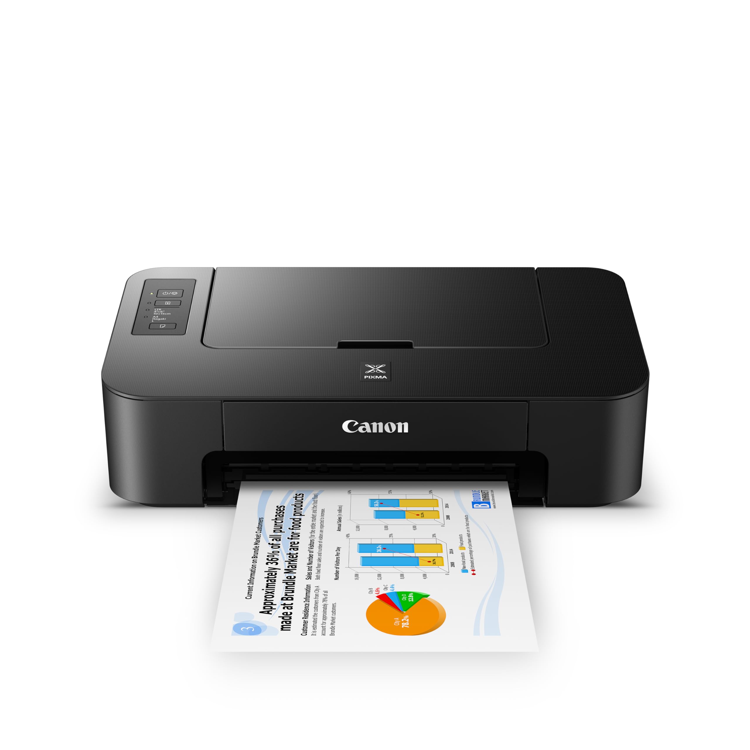 Foto 1 | Impresora Fotográfica De Inyección De Tinta Canon Ts202 Black (se Requiere Usb) - Venta Internacional.