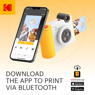 Foto 3 | Cámara Digital De Impresión Instantánea E Impresora Inalámbrica Kodak Smile+ - Venta Internacional.