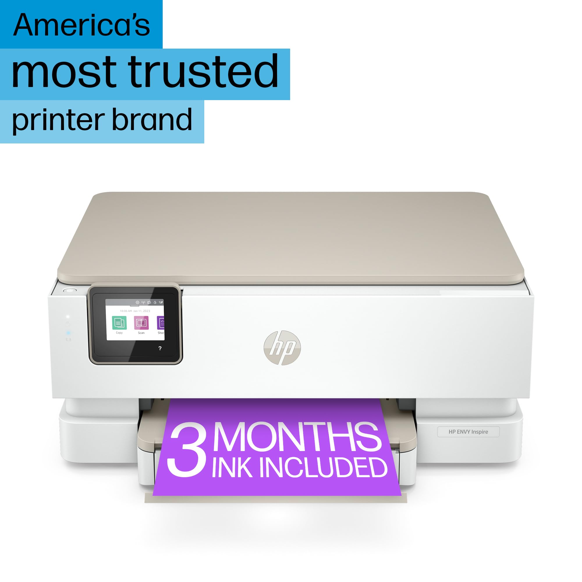 Foto 4 pulgar | Impresora Hp Envy Inspire 7255e Inalámbrica De Inyección De Tinta Térmica En Color - Venta Internacional.