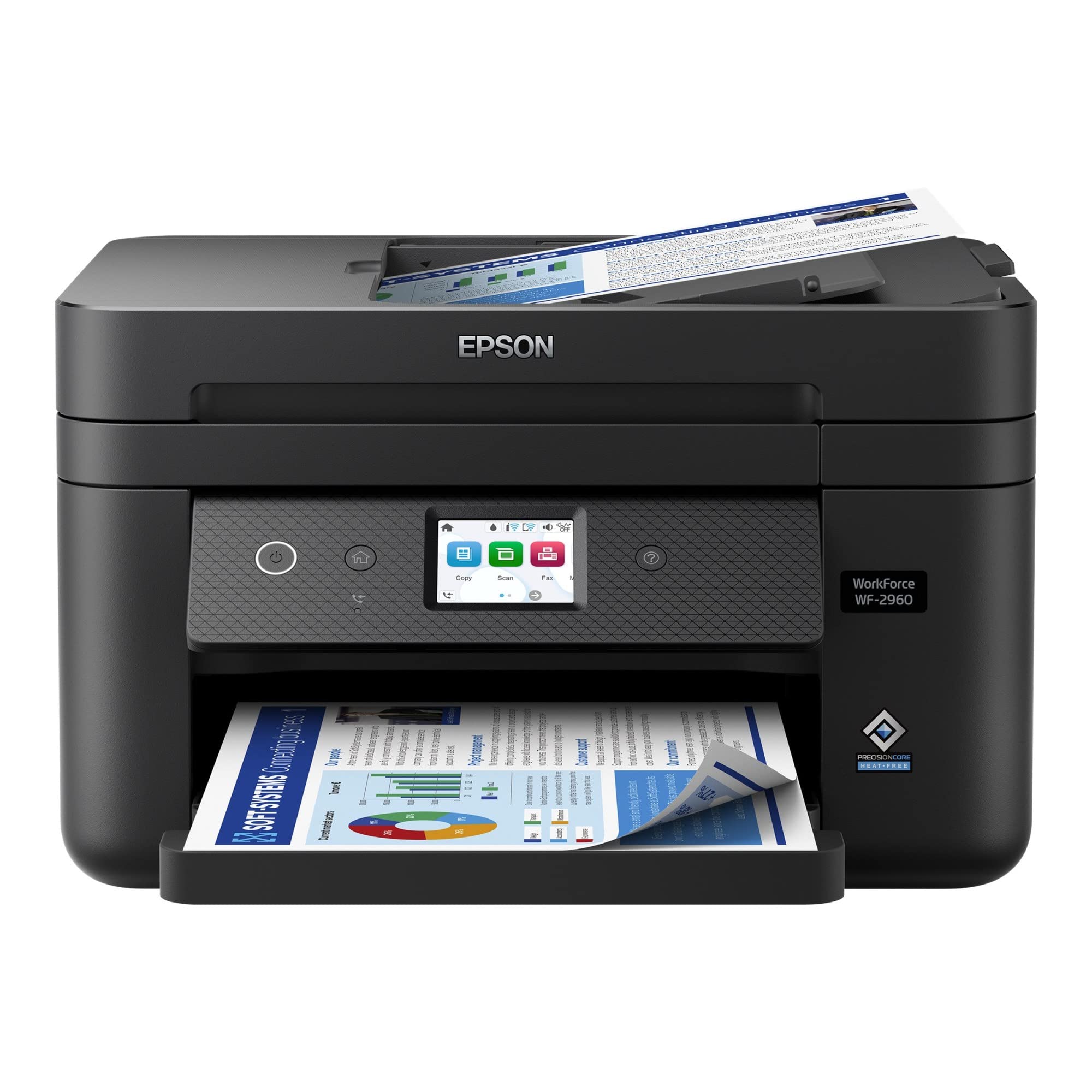 Foto 7 | Impresora Epson Workforce Wf-2960 Inalámbrica Multifunción Negra - Venta Internacional.