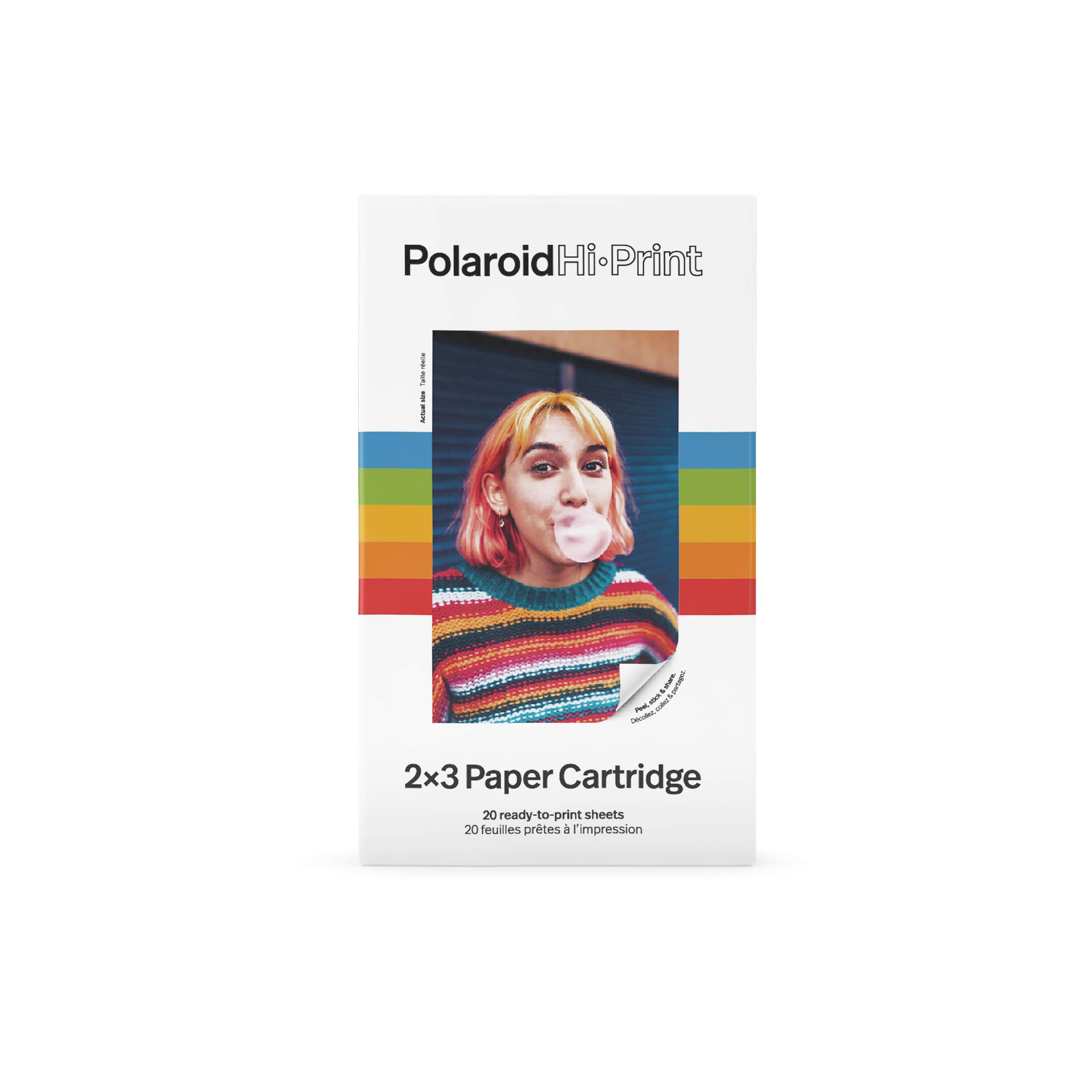 Foto 2 pulgar | Cartucho De Papel Fotográfico Polaroid Hi-print 2x3 (20 Hojas) - Venta Internacional.