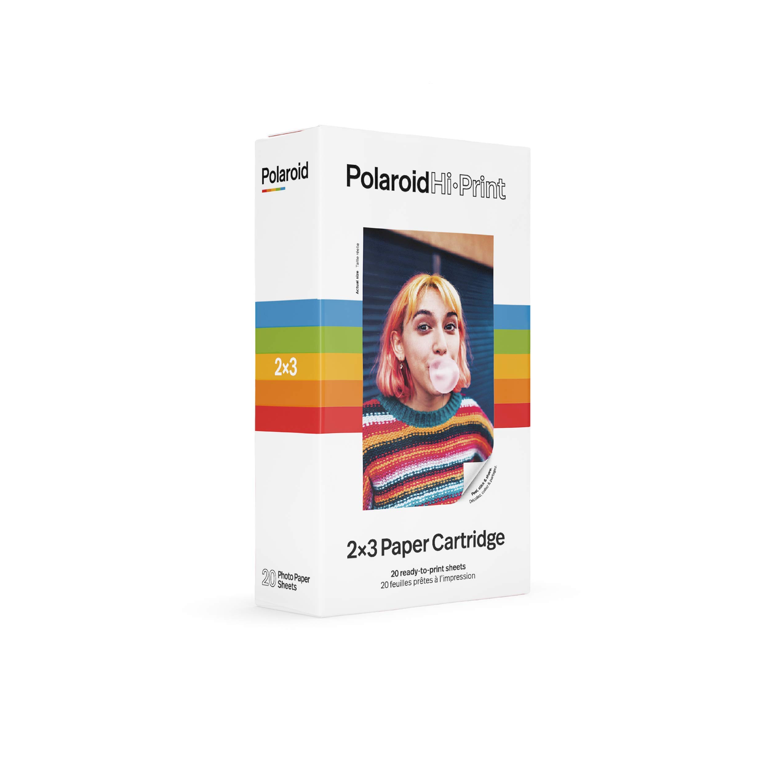 Foto 3 pulgar | Cartucho De Papel Fotográfico Polaroid Hi-print 2x3 (20 Hojas) - Venta Internacional.