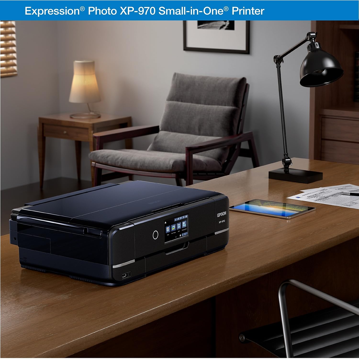 Foto 6 pulgar | Impresora Epson Expression Photo Xp-970 Inalámbrica Color Negro - Venta Internacional.