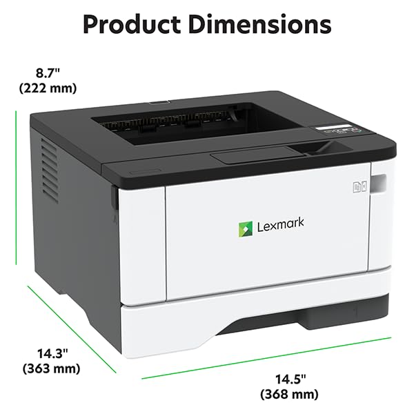 Foto 6 pulgar | Impresora Lexmark Ms331dn Laser Ethernet En Blanco Y Negro - Venta Internacional.