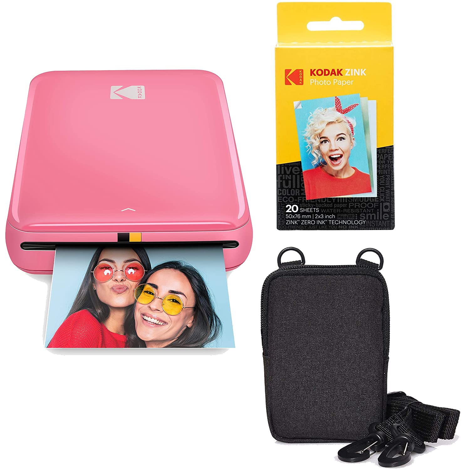 Foto 1 | Impresora Fotográfica Kodak Step Instant Color Con Bluetooth/nfc Rosa - Venta Internacional.