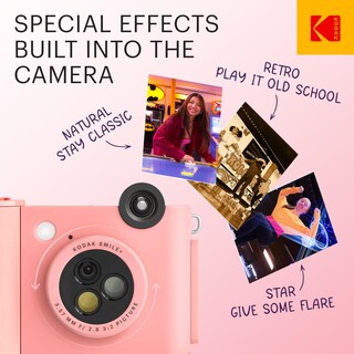 Foto 2 | Cámara Digital De Impresión Instantánea E Impresora Inalámbrica Kodak Smile+ - Venta Internacional.