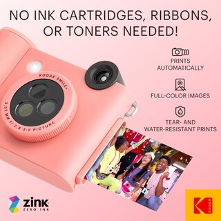 Foto 4 | Cámara Digital De Impresión Instantánea E Impresora Inalámbrica Kodak Smile+ - Venta Internacional.