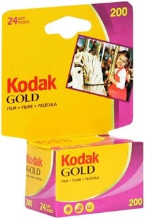 Foto 1 | Película Kodak Gold 200 Iso 35 Mm 36 Exposiciones Para Fotografía - Venta Internacional.
