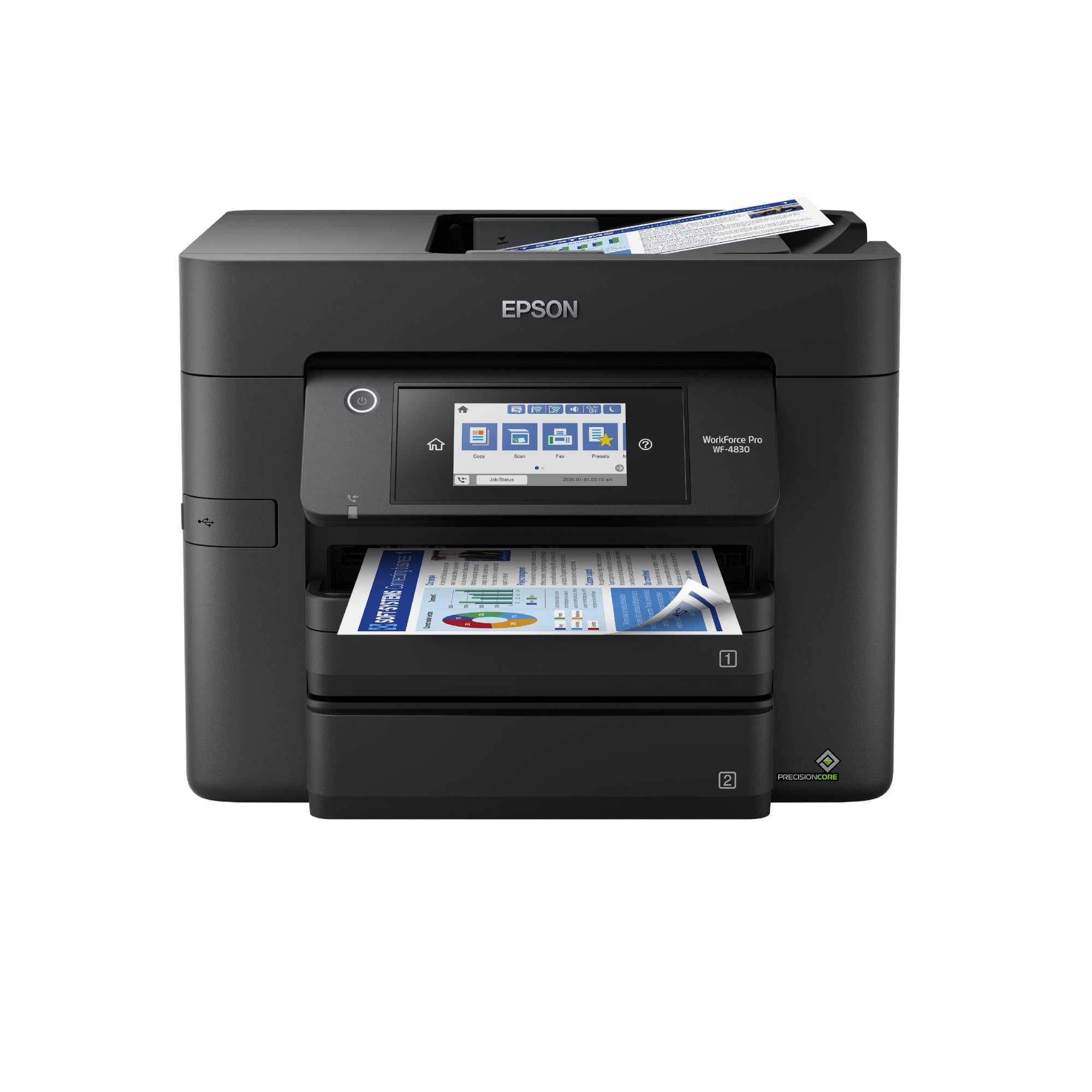 Foto 2 pulgar | Impresora Epson Workforce Pro Wf-4830 Inalámbrica Multifunción - Venta Internacional.